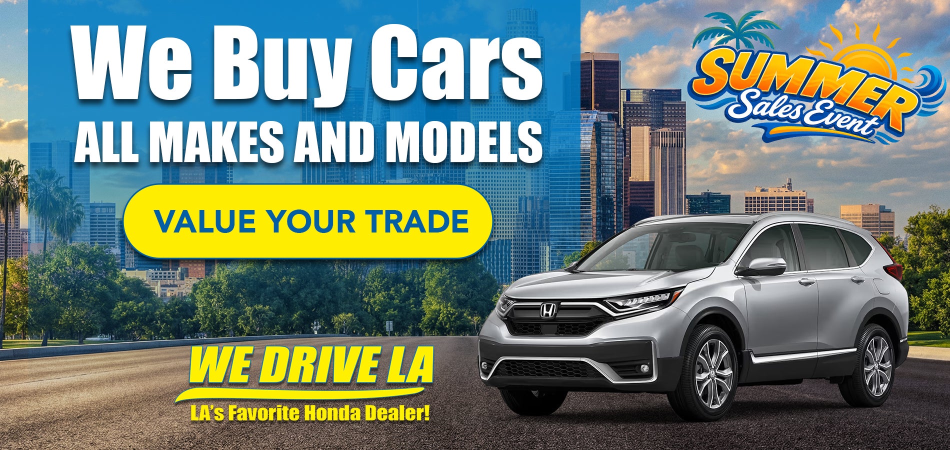 We Buy Cars at Honda DTLA!